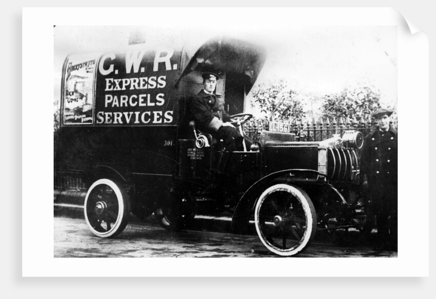 1914 Straker Squire C.N. type van by Unknown