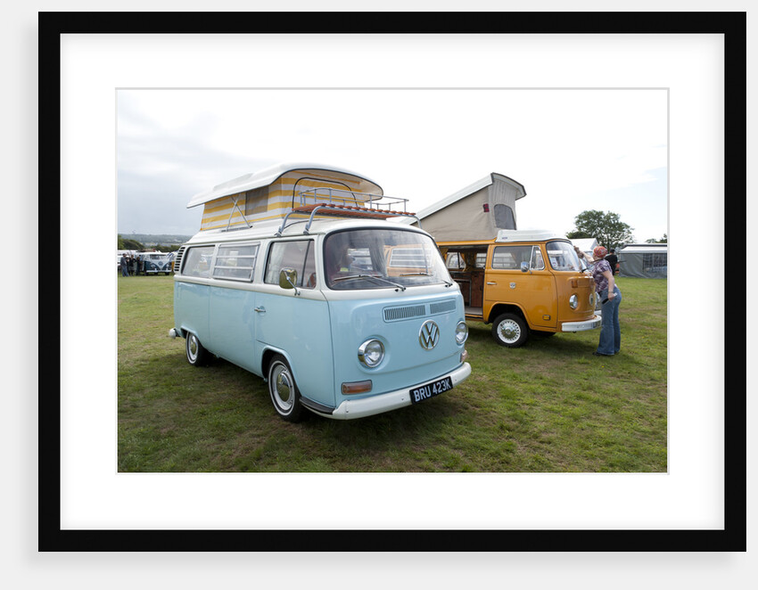 Volkswagen camper van at V Dub Island event, Isle of Wight 2013 by Unknown