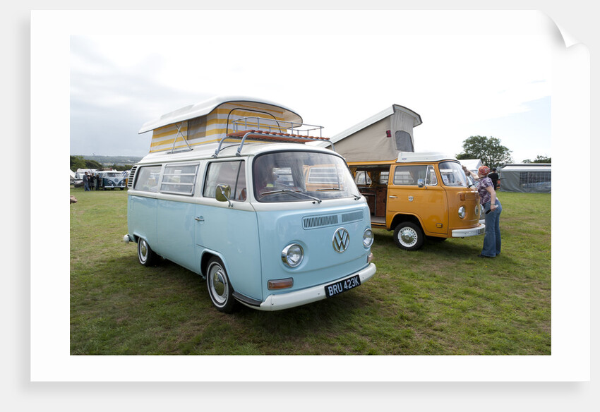 Volkswagen camper van at V Dub Island event, Isle of Wight 2013 by Unknown