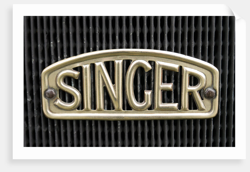 Singer badge by Anonymous