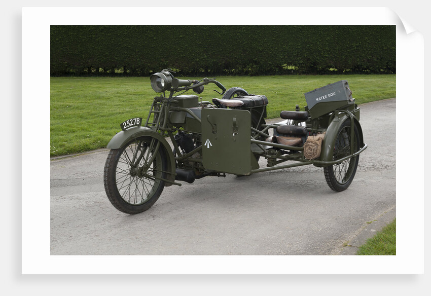 1917 Vickers Clyno Combination by Unknown