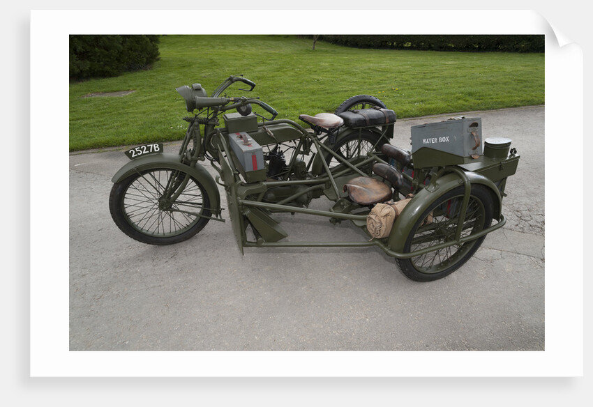 1917 Vickers Clyno Combination by Unknown