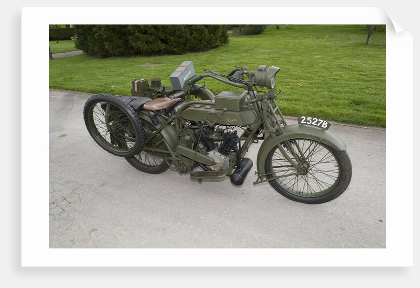 1917 Vickers Clyno Combination by Unknown