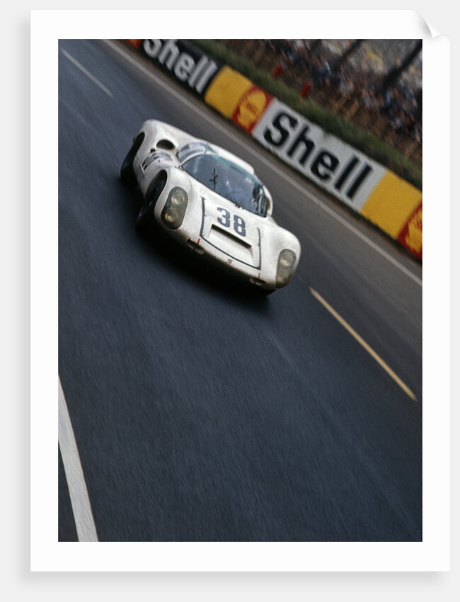 Porsche 910-6 driven by Stommelen - Neerpasch, 1967 Le Mans by Unknown