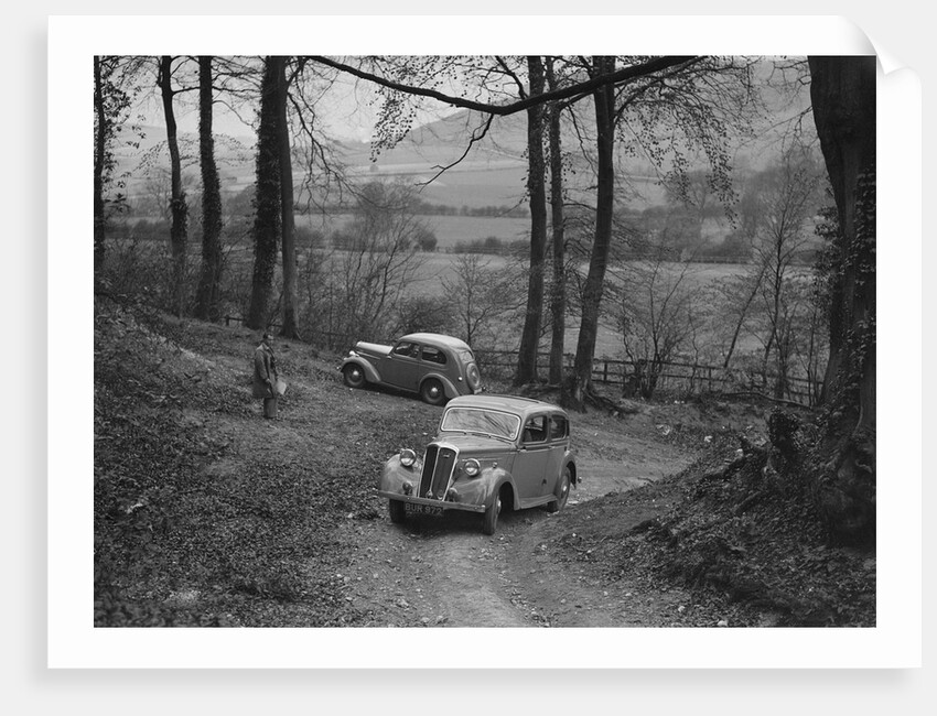 Standard Twelve of K Picken at the Standard Car Owners Club Southern Counties Trial, 1938 by Bill Brunell
