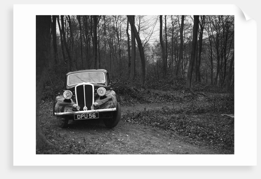 Standard Twelve at the Standard Car Owners Club Southern Counties Trial, Hale Wood, Chilterns, 1938 by Bill Brunell