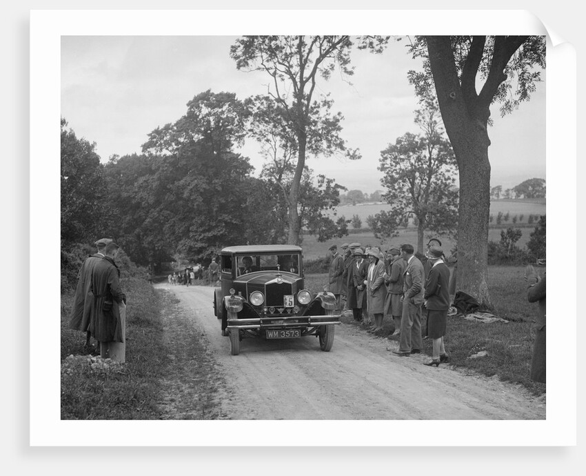 1929 Crossley competing in the JCC Inter-Centre Rally, 1932 by Bill Brunell