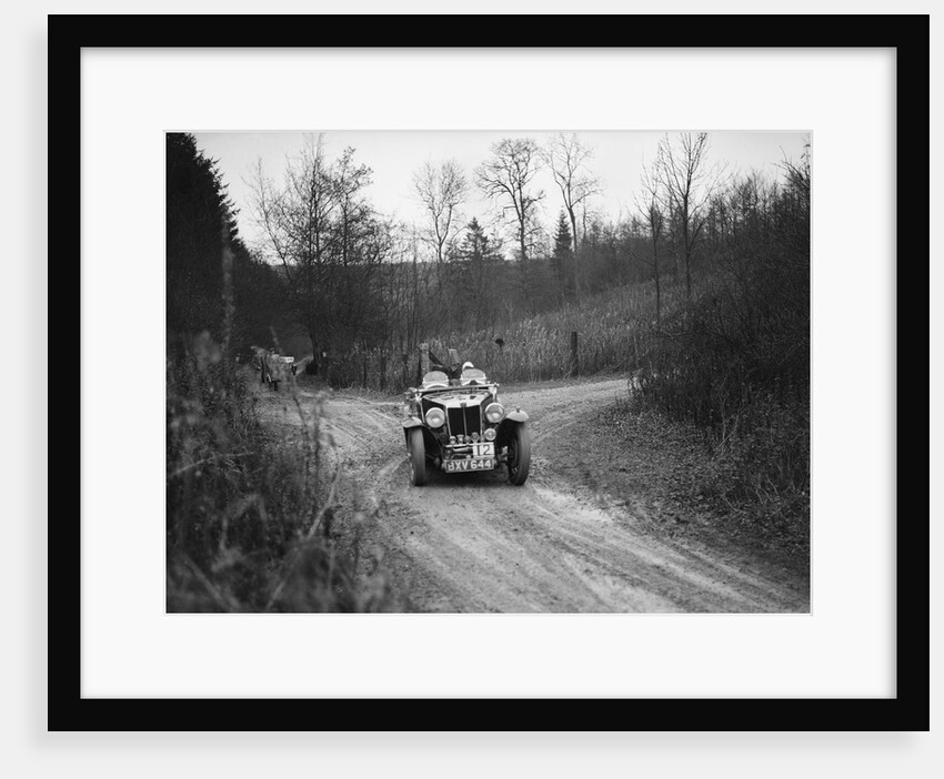 1935 MG Magnette competing in the Great West Motor Club Thatcher Trophy, 1938 by Bill Brunell