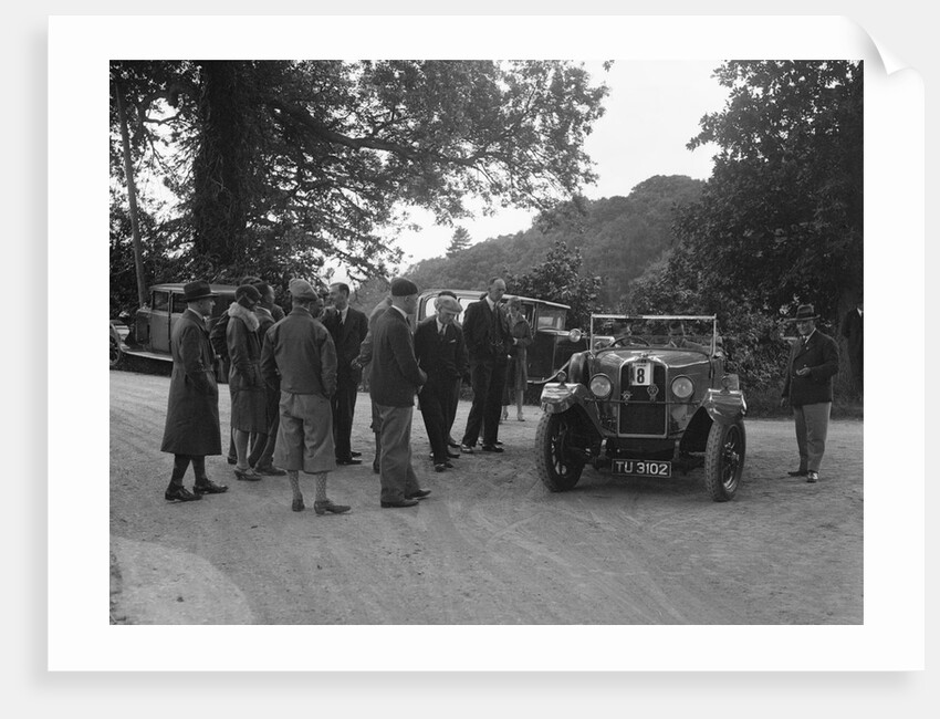 Talbot 18/55 4-seater tourer at the JCC Inter-Centre Rally, 1932 by Bill Brunell