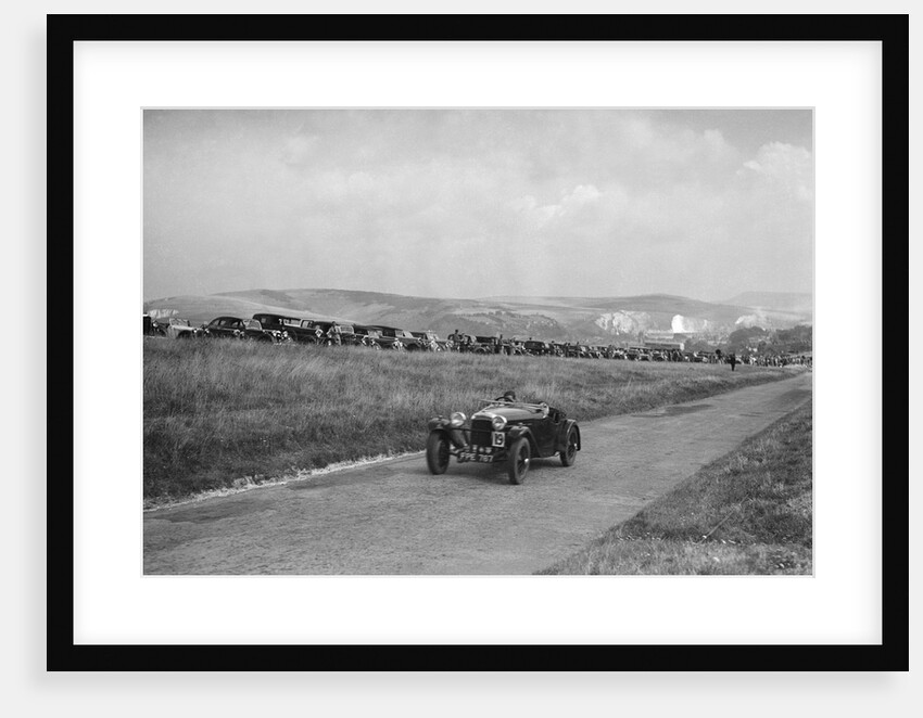 HRG of W Boddy competing at the Bugatti Owners Club Lewes Speed Trials, Sussex, 1937 by Bill Brunell