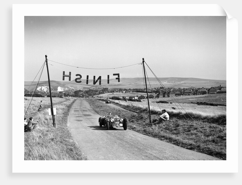 Atalanta of GAT Weldon competing at the Bugatti Owners Club Lewes Speed Trials, Sussex, 1937 by Bill Brunell