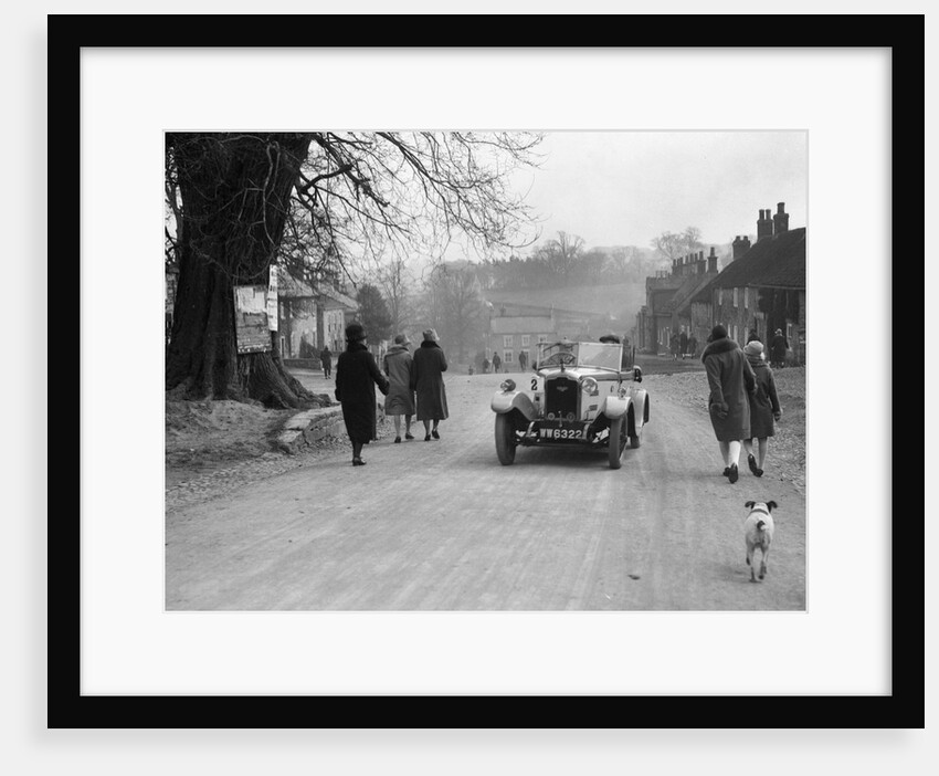 Rover 10/25 of C Thackray, Ilkley & District Motor Club Trial, Coxwold, North Yorkshire, 1930s by Bill Brunell