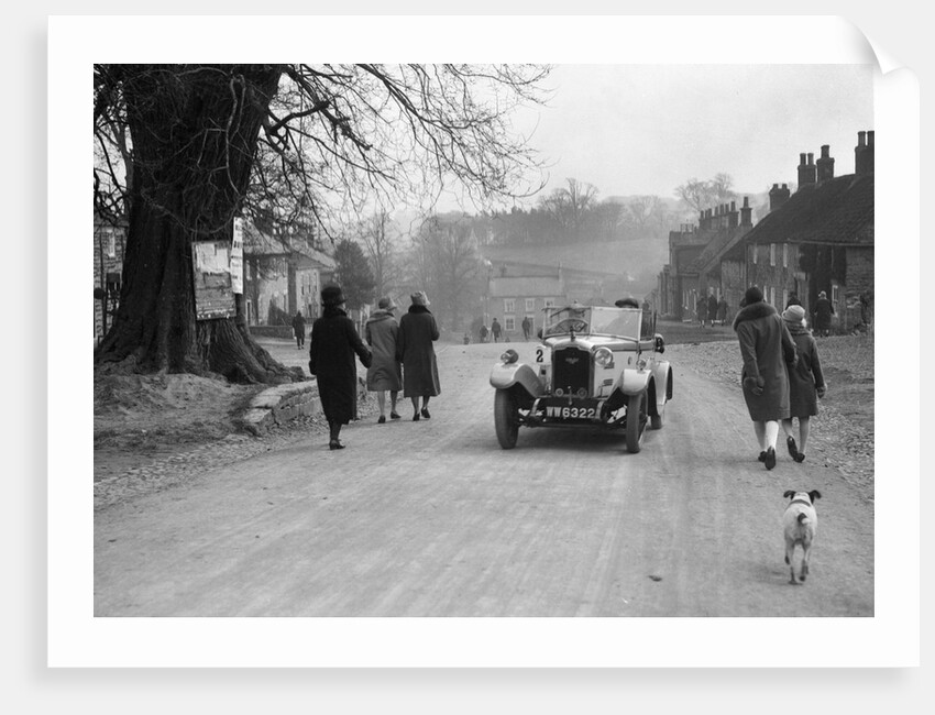 Rover 10/25 of C Thackray, Ilkley & District Motor Club Trial, Coxwold, North Yorkshire, 1930s by Bill Brunell