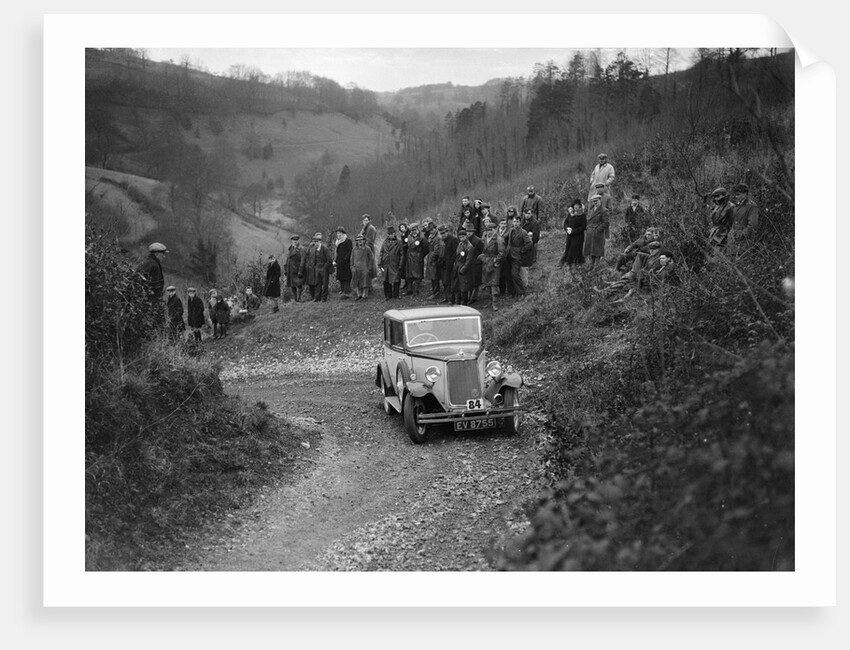 Armstrong-Siddeley of RJB Coath, North West London Motor Club London-Gloucester Trial, 1932 by Bill Brunell
