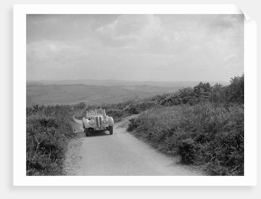 Frazer-Nash BMW of CRY King competing in the MCC Torquay Rally, 1938 by Bill Brunell