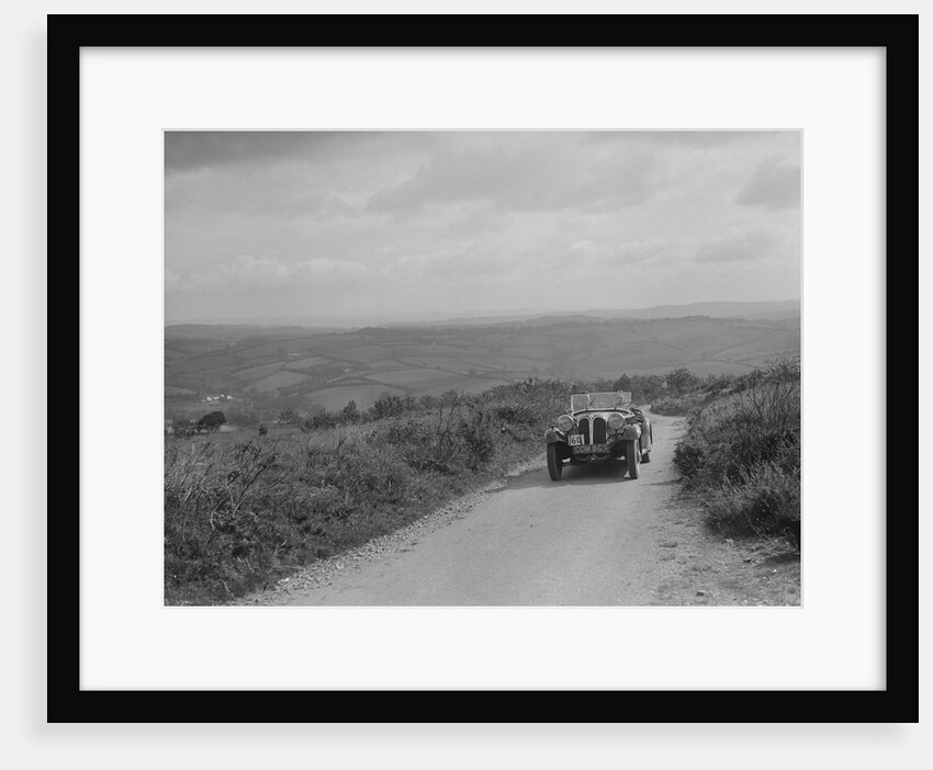Frazer-Nash BMW 315/40 of AE Frost competing in the MCC Torquay Rally, 1938 by Bill Brunell