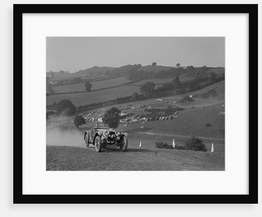 Frazer-Nash TT replica competing in the MG Car Club Rushmere Hillclimb, Shropshire, 1935 by Bill Brunell