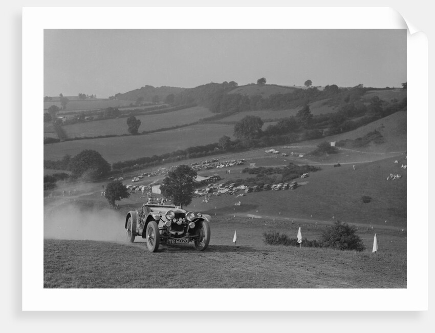 Frazer-Nash TT replica competing in the MG Car Club Rushmere Hillclimb, Shropshire, 1935 by Bill Brunell
