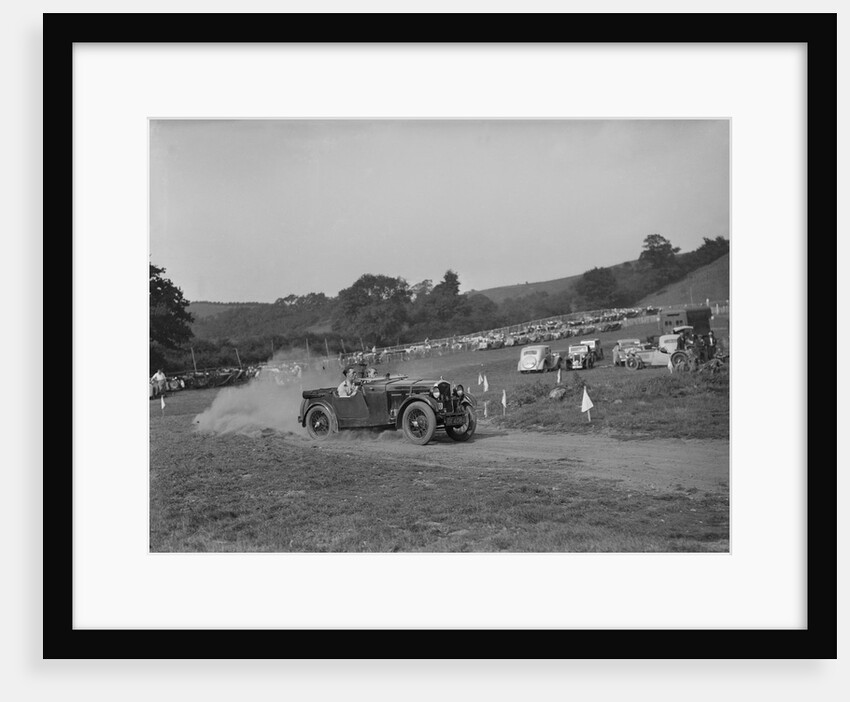 Wolseley Hornet McEvoy Special competing in the MG Car Club Rushmere Hillclimb, Shropshire, 1935 by Bill Brunell