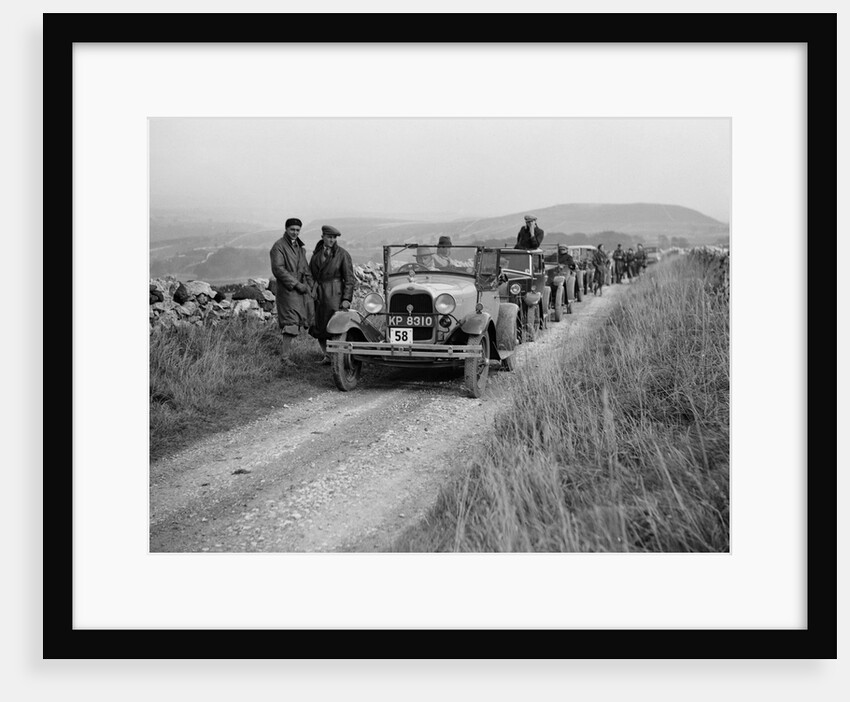 Ford Model A of JB Thompson competing in the MCC Sporting Trial, 1930 by Bill Brunell
