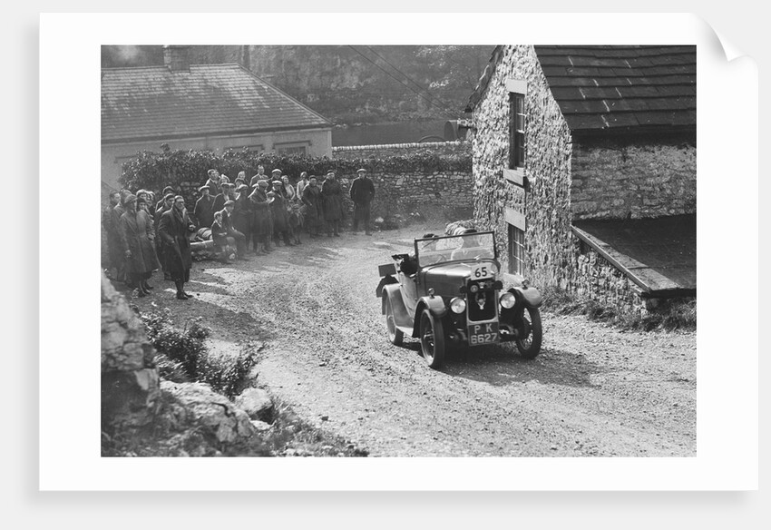 Triumph of FA Thatcher competing in the MCC Sporting Trial, 1930 by Bill Brunell