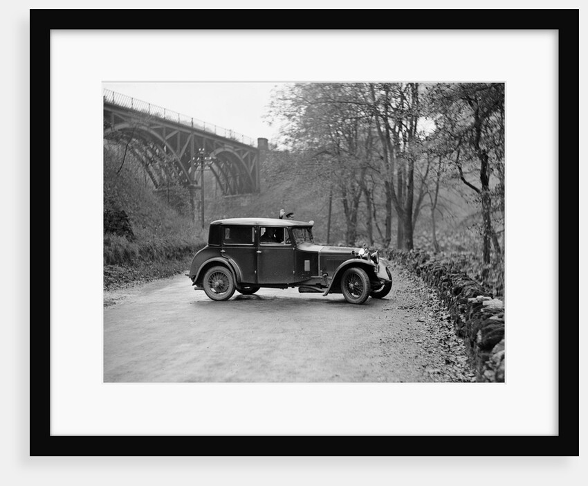 OM of PD Walker competing in the MCC Sporting Trial, 1930 by Bill Brunell