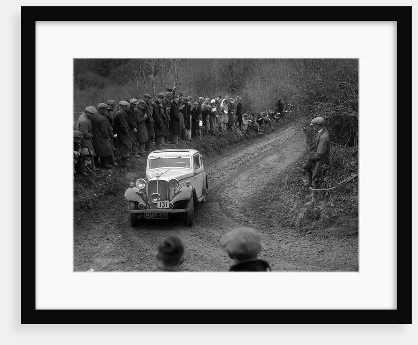 Standard of HA Thewles competing in the MCC Lands End Trial, 1935 by Bill Brunell