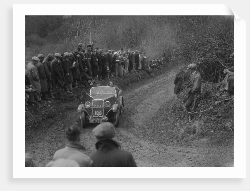 Singer of JN Trye competing in the MCC Lands End Trial, 1935 by Bill Brunell