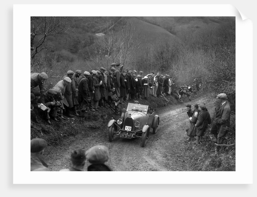 Bugatti Type 40 of KG Moss competing in the MCC Lands End Trial, 1935 by Bill Brunell