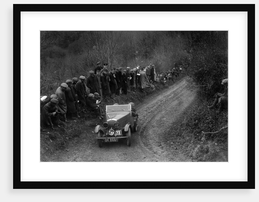 Wolseley Hornet of WR Hancock competing in the MCC Lands End Trial, 1935 by Bill Brunell