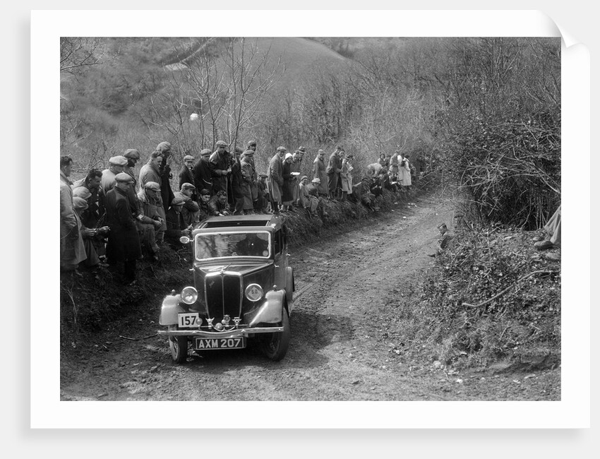 Jowett of GA Ladwig competing in the MCC Lands End Trial, 1935 by Bill Brunell