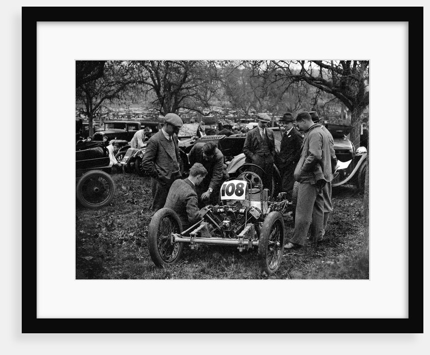 Shelsley Special car at the Shelsley Walsh Amateur Hillclimb, Worcestershire, 1929 by Bill Brunell
