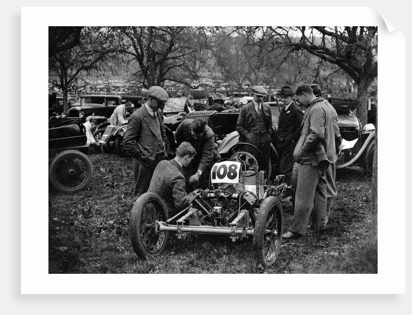 Shelsley Special car at the Shelsley Walsh Amateur Hillclimb, Worcestershire, 1929 by Bill Brunell