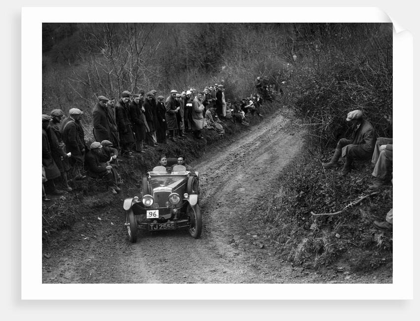 Blackburne-engined Frazer-Nash TT replica of J Tweedale competing in the MCC Lands End Trial, 1935 by Bill Brunell