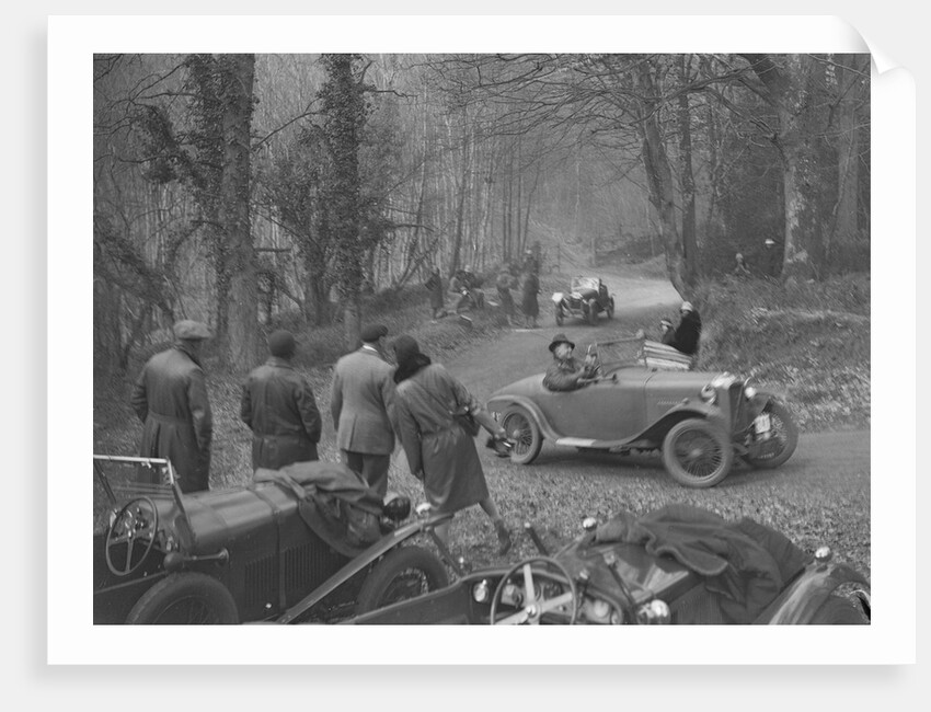 Salmson 2-seater sports competing in the Sunbeam Motor Car Club Bognor Trial, 1929 by Bill Brunell