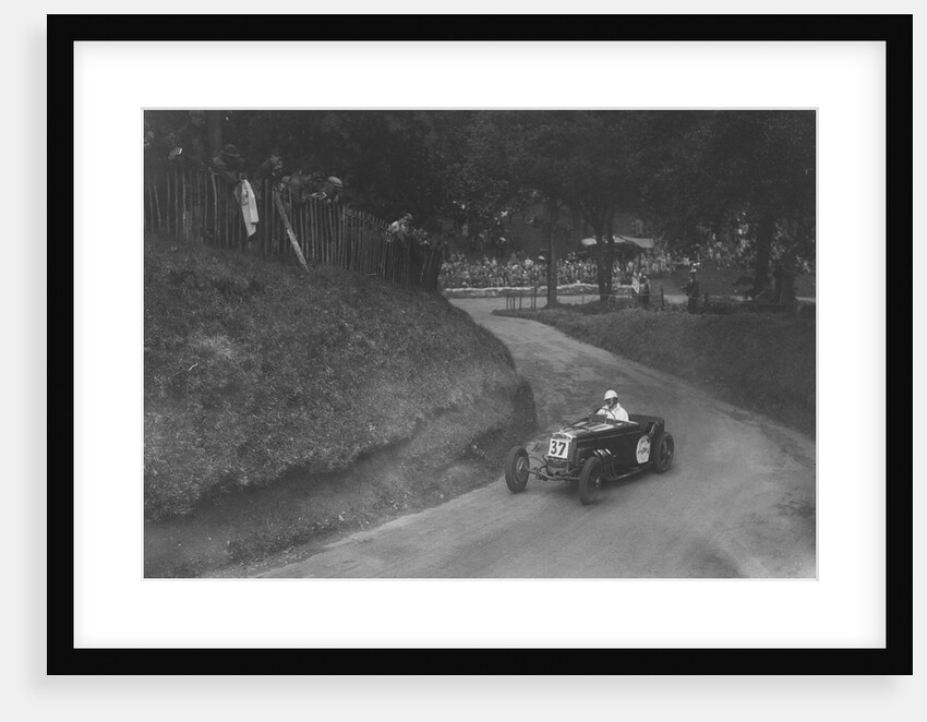 Frazer-Nash competing in the Shelsley Walsh Hillclimb, Worcestershire, 1935 by Bill Brunell