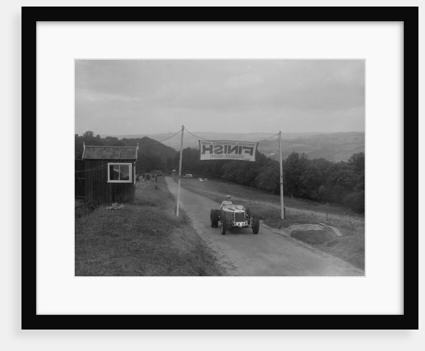 Riley finishing the Shelsley Walsh Hillclimb, Worcestershire, 1935 by Bill Brunell