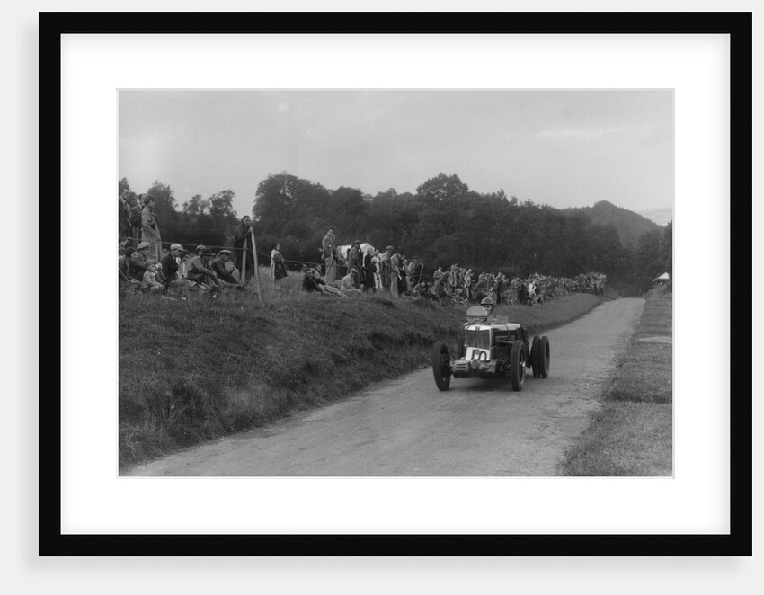 MG competing in the Shelsley Walsh Hillclimb, Worcestershire, 1935 by Bill Brunell