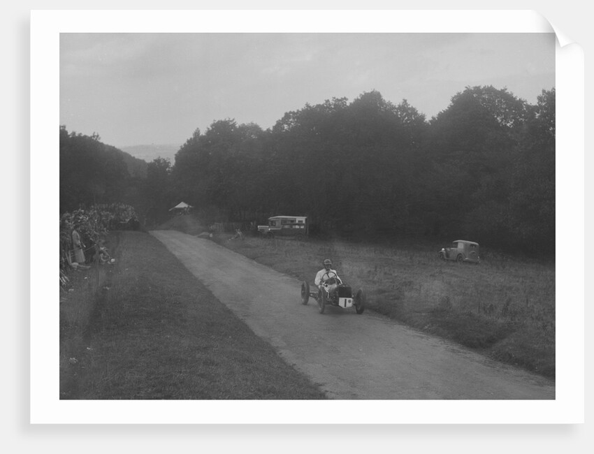 Shelsley Special competing in the Shelsley Walsh Hillclimb, Worcestershire, 1935 by Bill Brunell