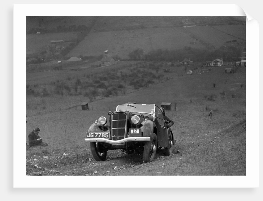 Ford Model C Ten competing in the London Motor Club Coventry Cup Trial, Knatts Hill, Kent, 1938 by Bill Brunell