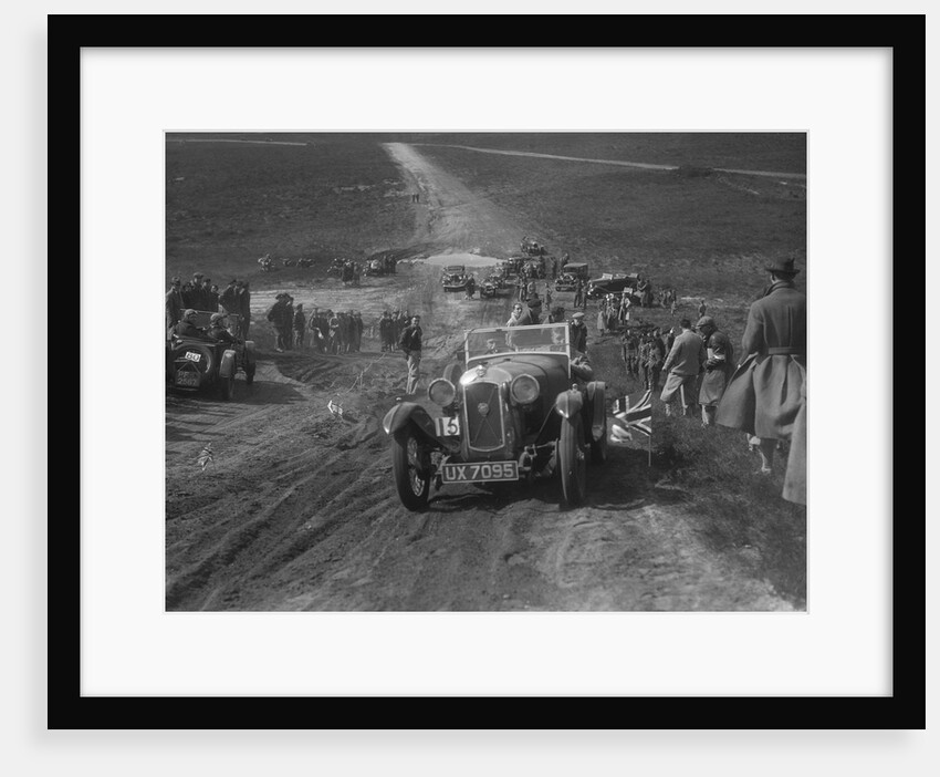1930 Salmson competing in a motoring trial, Bagshot Heath, Surrey, 1930s by Anonymous