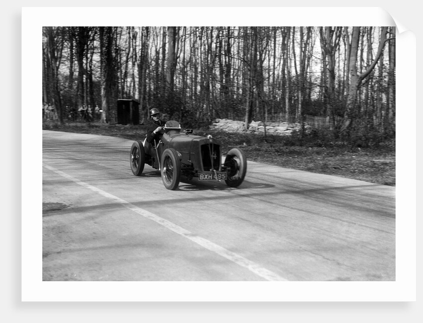 Ian Connell's Vale Special racing at Donington Park, Leicestershire, 1935 by Bill Brunell