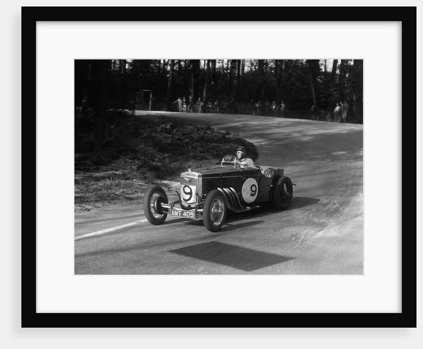 Frazer-Nash TT replica of G Casswell racing at Donington Park, Leicestershire, 1935 by Bill Brunell