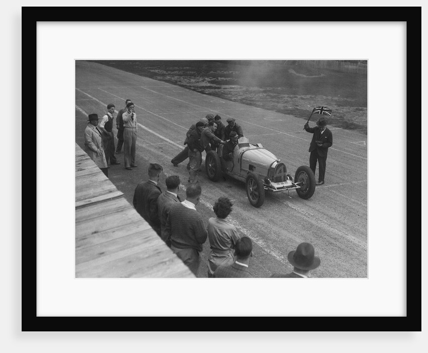 Bugatti Type 35B of Jock Leith at Donington Park, Leicestershire, 1935 by Bill Brunell