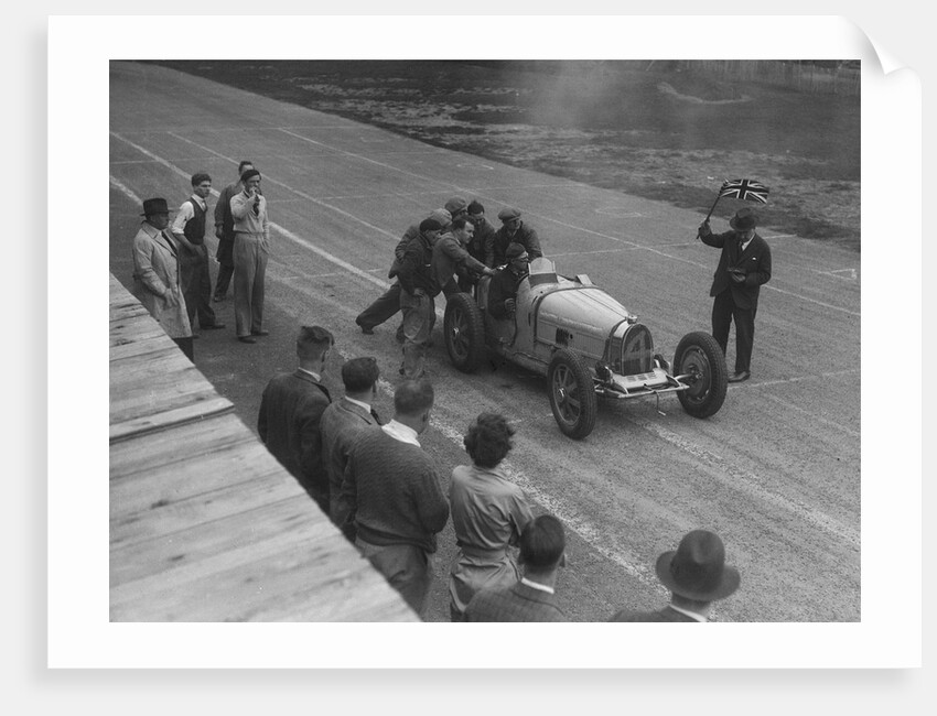 Bugatti Type 35B of Jock Leith at Donington Park, Leicestershire, 1935 by Bill Brunell