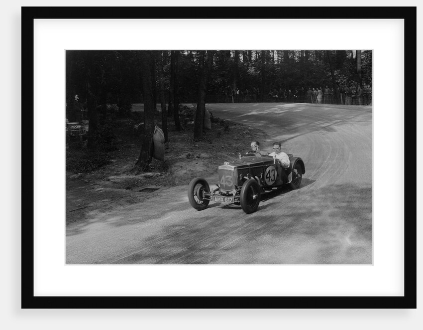 Frazer-Nash TT replica racing at Donington Park, Leicestershire, 1935 by Bill Brunell