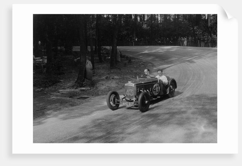 Frazer-Nash TT replica racing at Donington Park, Leicestershire, 1935 by Bill Brunell