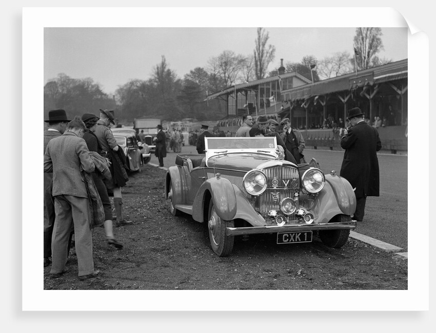 Bentley open 4-seater tourer owned by Sir Malcolm Campbell at Crystal Palace, 1939 by Bill Brunell