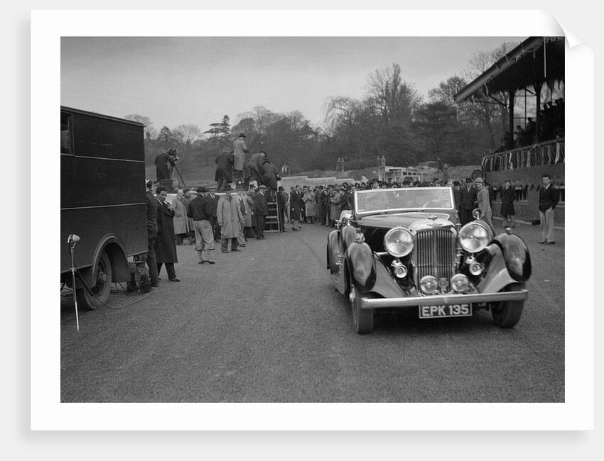 Lagonda open 4-seater tourer, possibly owned by Earl Howe, Crystal Palace, London, 1939 by Bill Brunell