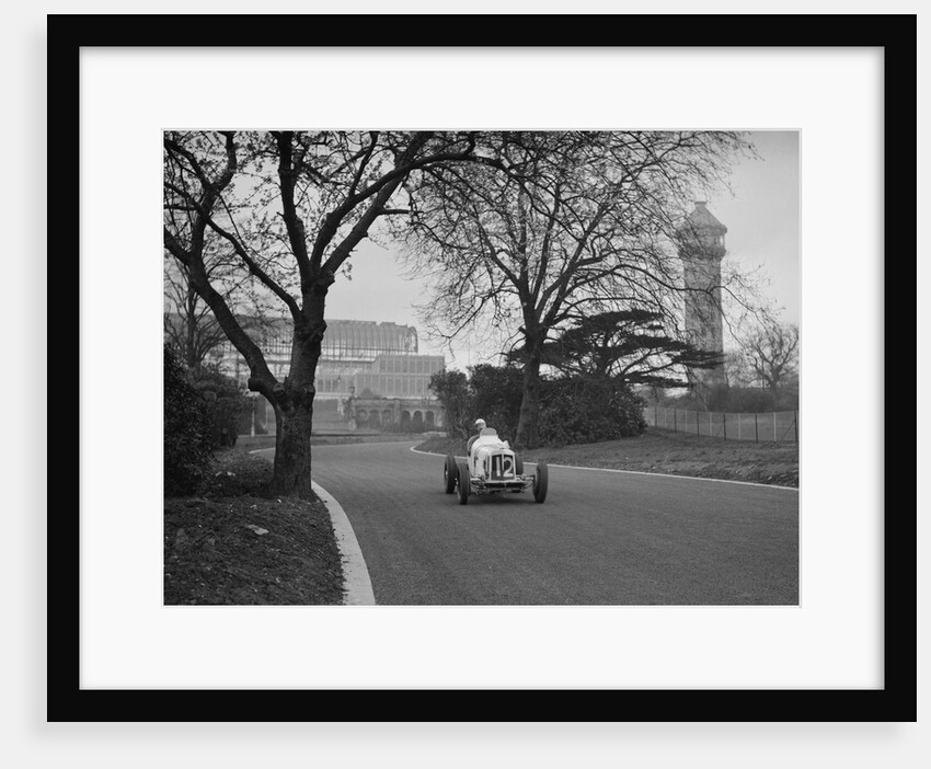 ERA of Arthur Dobson racing at Crystal Palace, London, 1939 by Bill Brunell